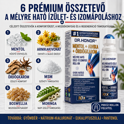 ❤️DR.HONOR® Kompozit Ízületápoló és Javító Roller - 30% Kedvezmény 🦴
