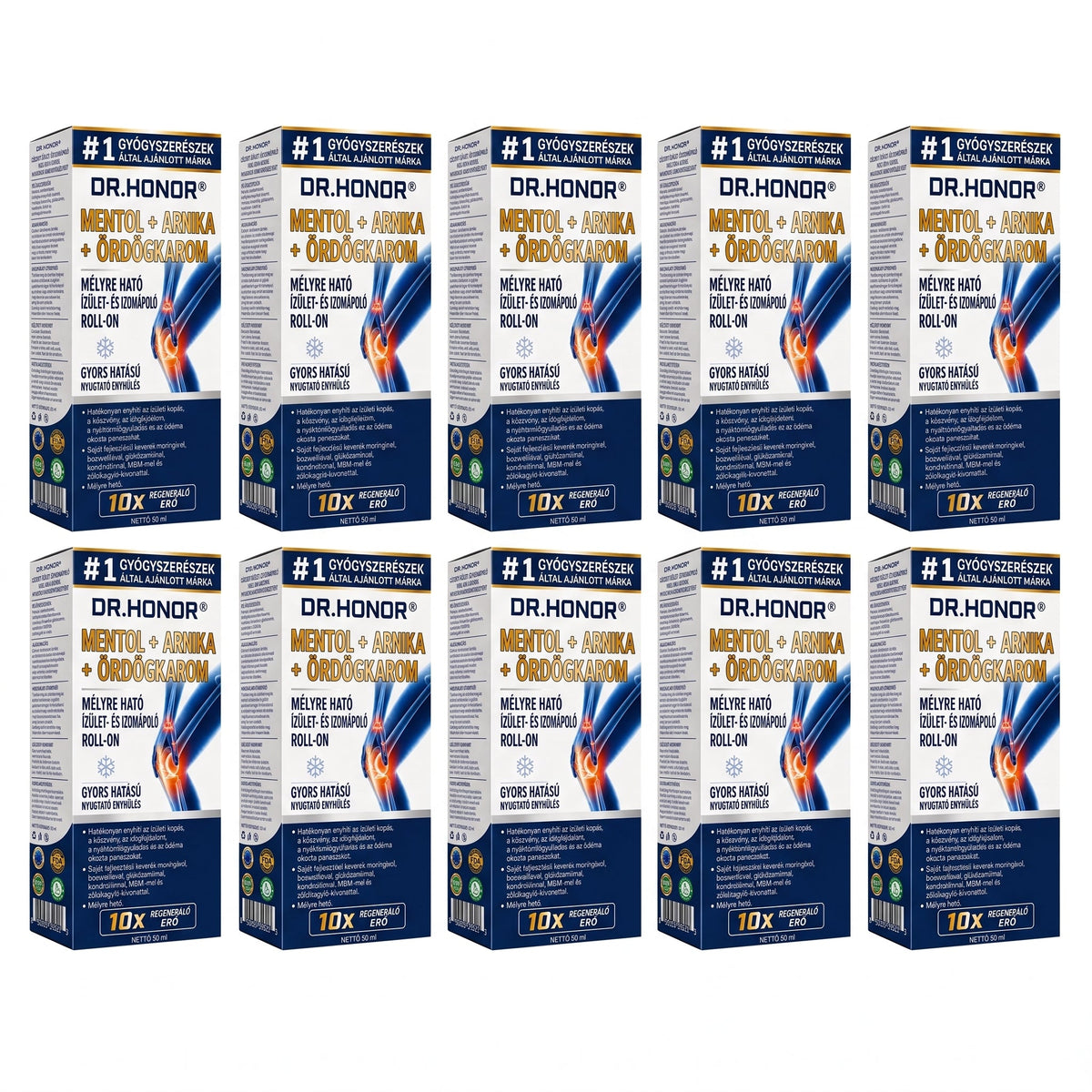 ❤️DR.HONOR® Kompozit Ízületápoló és Javító Roller - 30% Kedvezmény 🦴