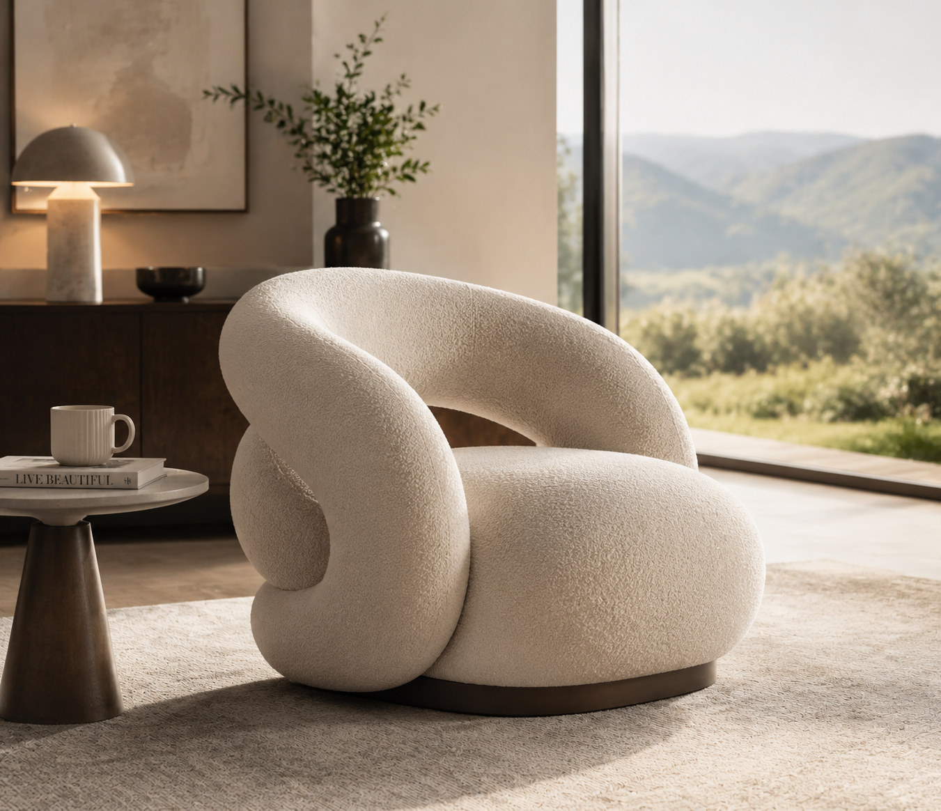 Doravello™ Bellora Curved Lounge Chair