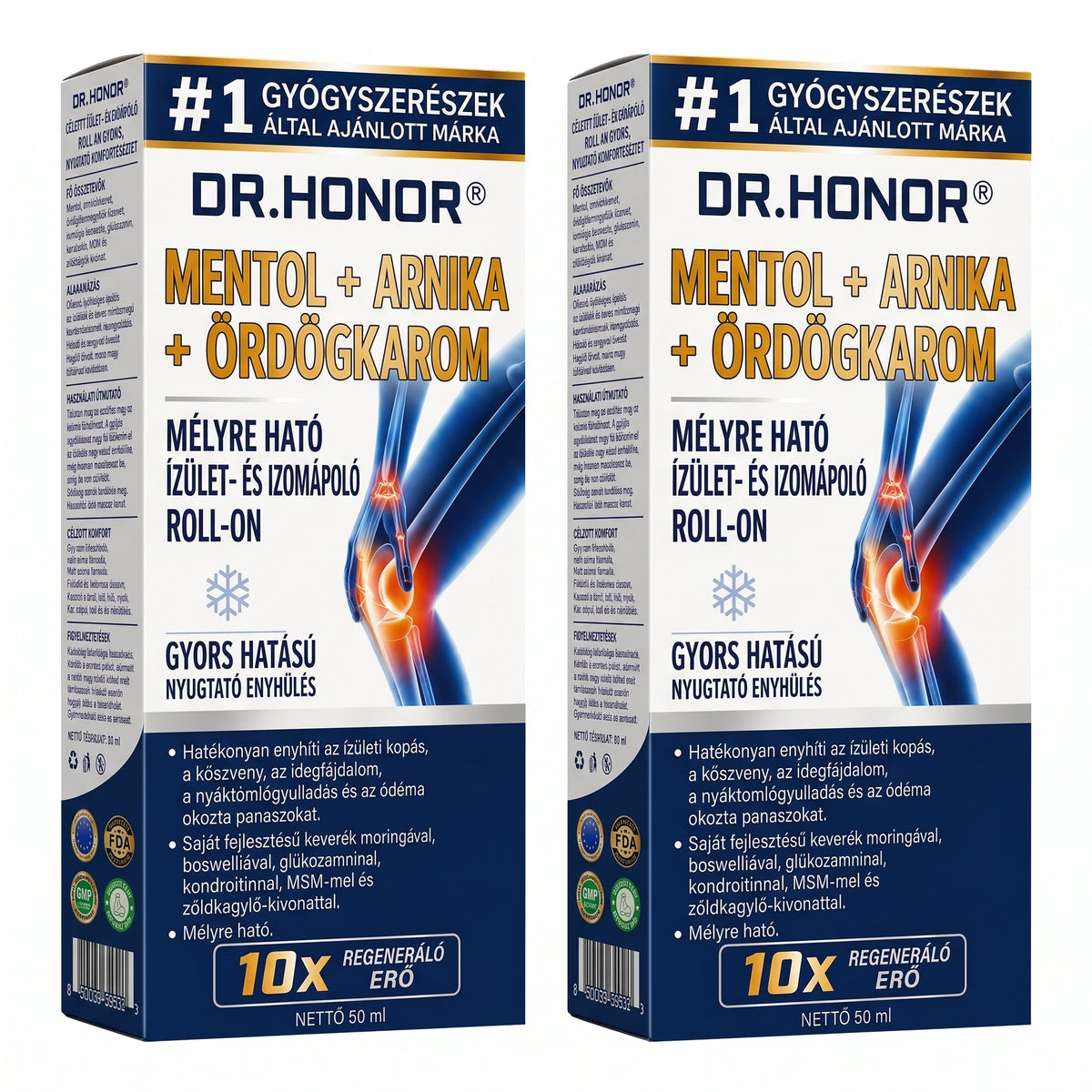 ❤️DR.HONOR® Kompozit Ízületápoló és Javító Roller - 30% Kedvezmény 🦴