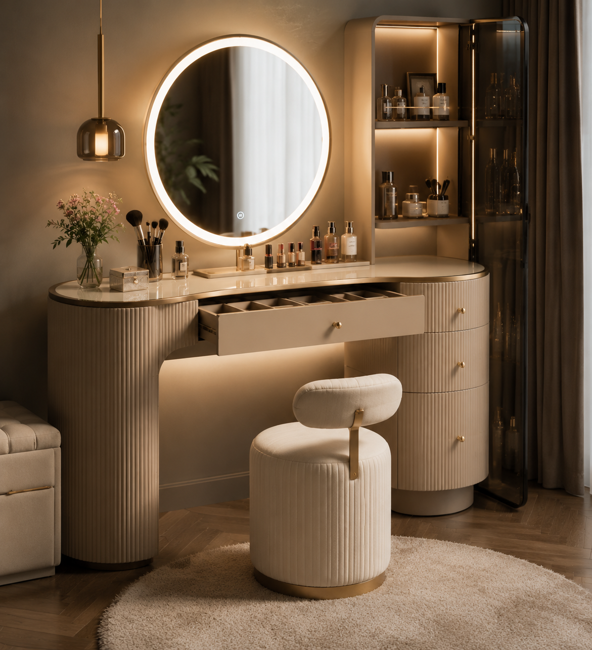 Doravello™ Arvella Window Seat Storage Bench